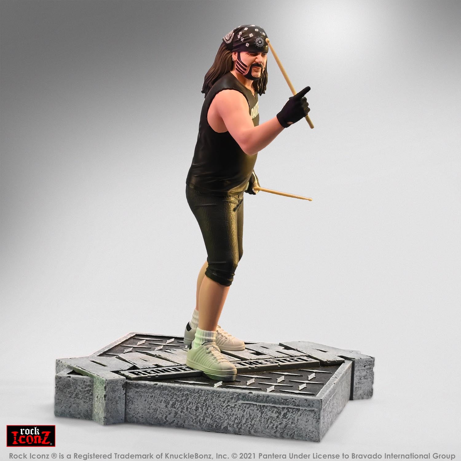 Pantera Vinnie Paul (Reinventing the Steel) KnuckleBonz Statue